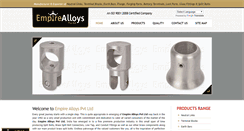 Desktop Screenshot of empirealloys.com